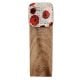 Red Flower Square Ceramic Wooden Door Stopper